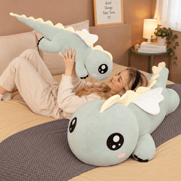 Squishmallow Big Dinosaur Plush Toy Stuffed Animal Pillow