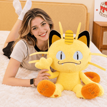 Pokemon Meowth Plush Toy – Giant Cute Stuffed Animal Pillow
