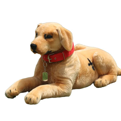 Realistic Life size Golden Retriever Plush Dog 9