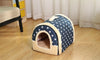 Indoor Foldable Dog House Cave