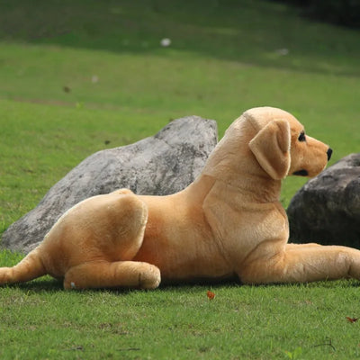 Realistic Life size Golden Retriever Plush Dog 4