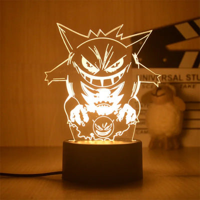 Pokemon Pikachu LED 3D Night Light 35