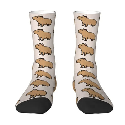 Capybara Men Women Crew Socks 17