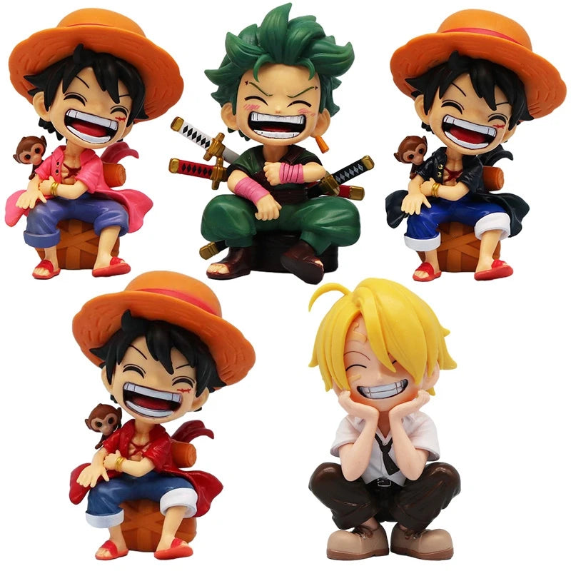 One Piece Laughing Luffy Action Figures - Furvenzy