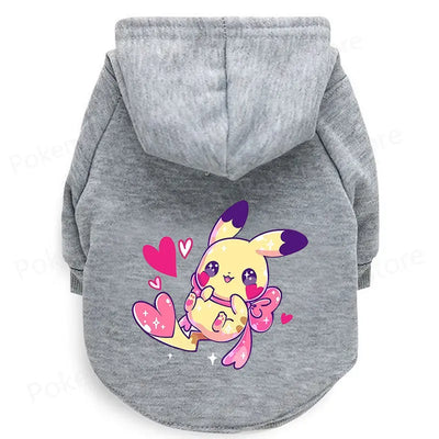 Pokemon Pikachu Dog Hoodies - Furvenzy