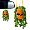 Halloween Crochet Succulents Spooky Basket - Furvenzy