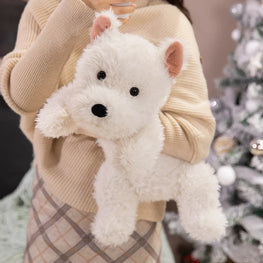 Realistic Highland Terrier Plush Stuffed Toy