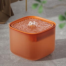 Pet Water Fountain & Dispenser Furvenzy Orange