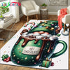 Christmas Santa Area Rug Carpet Furvenzy