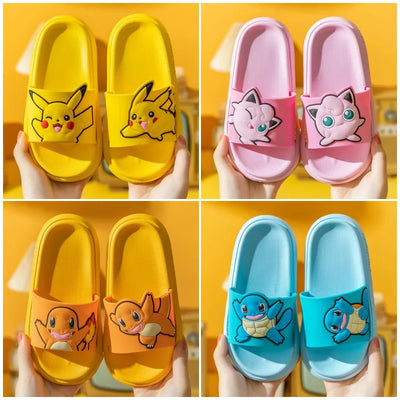 Pokemon Charmander Bathroom Slipper Shoes - Furvenzy