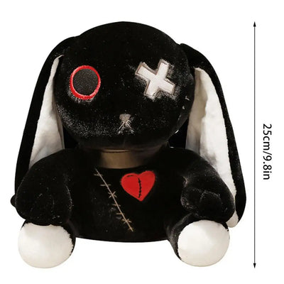 Halloween Stuffed Animal Gothic Rabbit - Furvenzy