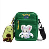 Pokemon Pikachu Canvas Crossbody Bag 34