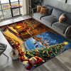 Christmas Santa Claus Carpet Rug Furvenzy