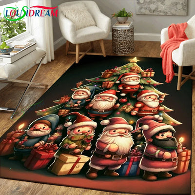 Christmas Santa Area Rug Carpet Furvenzy 5 40x60cm