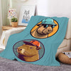 Capybara Warm Sofa Blanket Furvenzy 4 75x90CM30x35inch