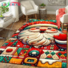 Christmas Santa Area Rug Carpet Furvenzy