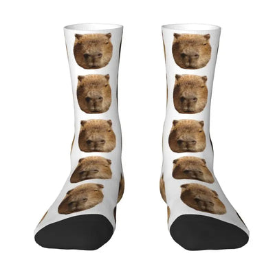 Capybara Men Women Crew Socks 7