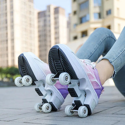 Deform Double Row Roller Skate Shoes 5