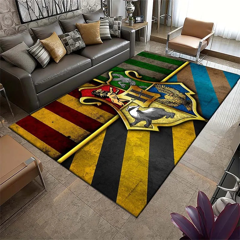 Harry Potter Wizard Bedroom Carpet Rug - Furvenzy