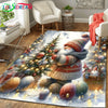 Christmas Santa Area Rug Carpet Furvenzy