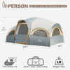 8 Person Family Camping Tent - Furvenzy