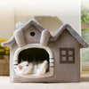 Foldable Dog House Kennel Bed Mat