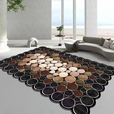 Living Room Irregular Carpets Rugs - Furvenzy