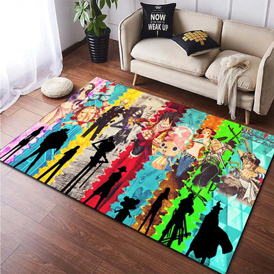 One Piece Luffy Living Room Rug Mat Carpet - Furvenzy