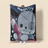 Hello Kitty Halloween Flannel Blankets - Furvenzy