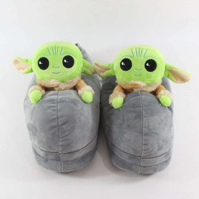 Baby Yoda Warm Shoes Slippers 7
