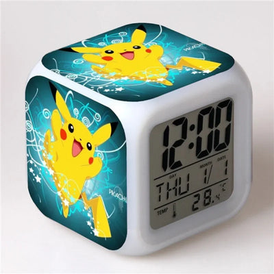 Pokemon Pikachu LED Alarms Clock 5