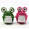 Crochet Bee Plush Dolls Furvenzy Frog Couple