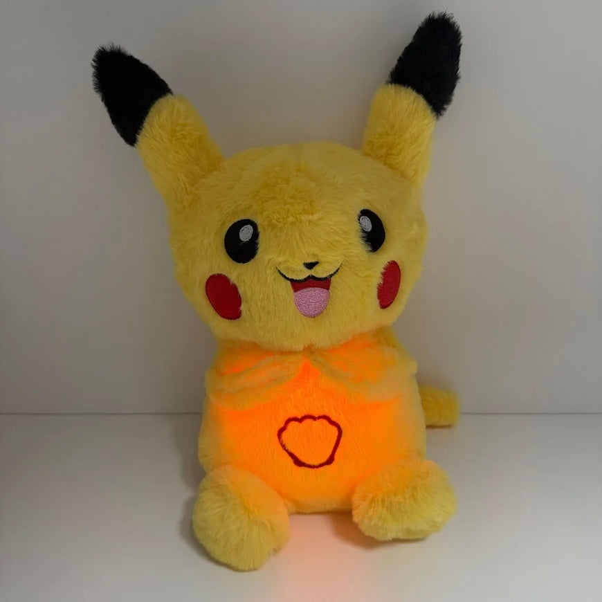 Pokemon Pikachu Plush Toy – Breathing, Luminous & Soothing Sleep Companion