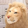 Realistic Giant Lion Plush Stuffed Toy - Furvenzy