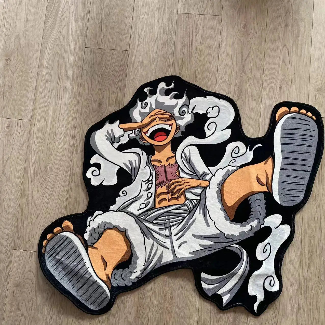 One Piece Luffy Gear 5 Rug Carpet Mat - Furvenzy