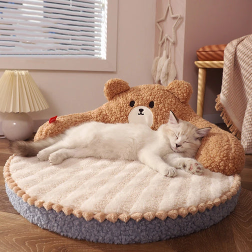 Deep Sleep Pet Bed with Cushion Furvenzy