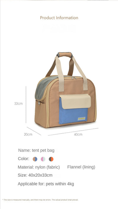 Puppy Backpack Handbags Bag Carrier