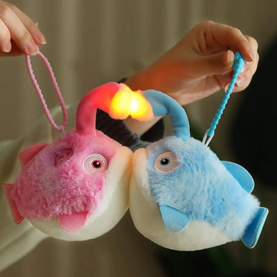 Realistic Lantern Monkfish Plush Toy 13