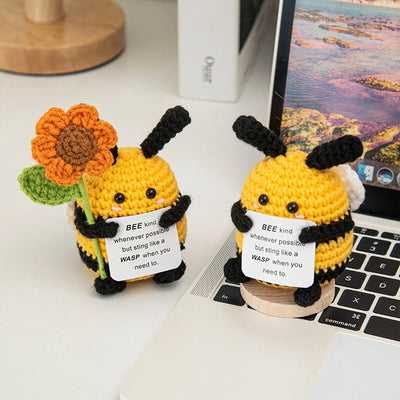 Crochet Bee Plush Furvenzy