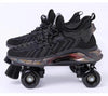 Mesh Knitted LED Roller Skates - Furvenzy