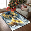 Christmas Reindeer Bedroom Rug Carpet Furvenzy