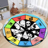 One Piece Anime Round Rug Carpet - Furvenzy