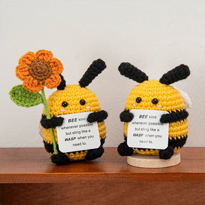 Crochet Bee Plush Furvenzy