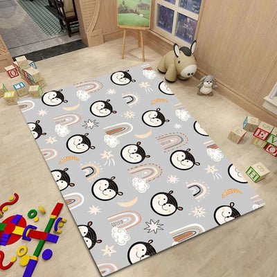 Cartoon Animal Rug Carpet for Kids Bedroom - Furvenzy