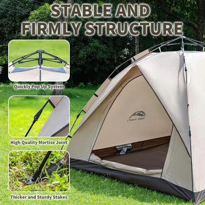 4 Person Instant Camping Tent - Furvenzy