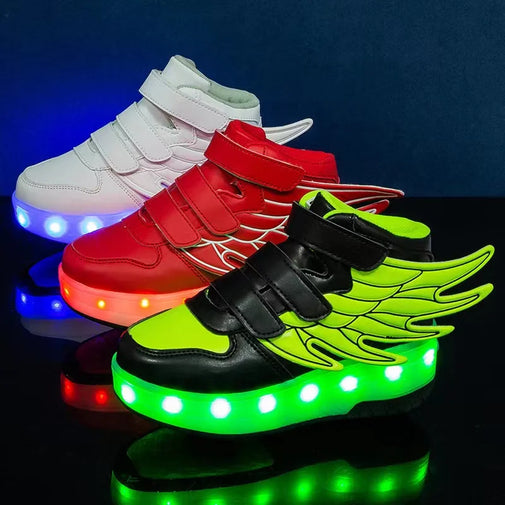 Children Roller Skates LED Sneakers Furvenzy