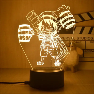 One Piece Anime Night Light Lamp - Furvenzy