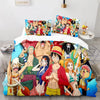 One Pieces Luffy Quilt Bed Sheet - Furvenzy