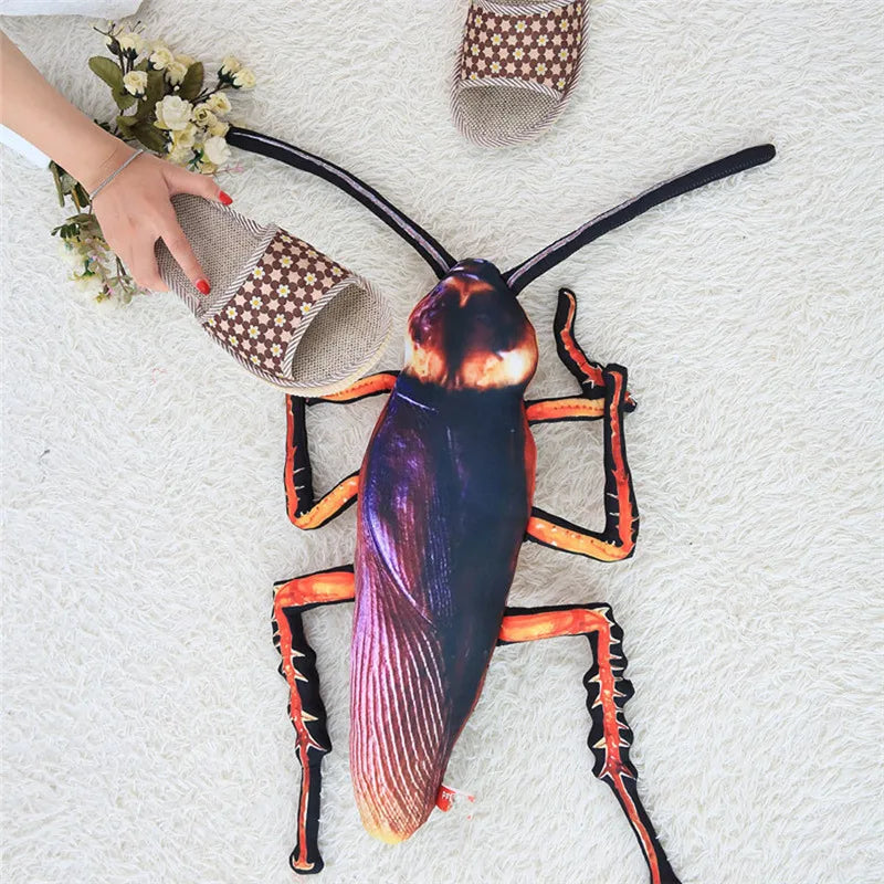 Halloween Cockroach Pillow Plush Toy - Furvenzy