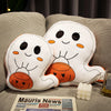 Spooky Alien Halloween Ghost Pillow - Furvenzy